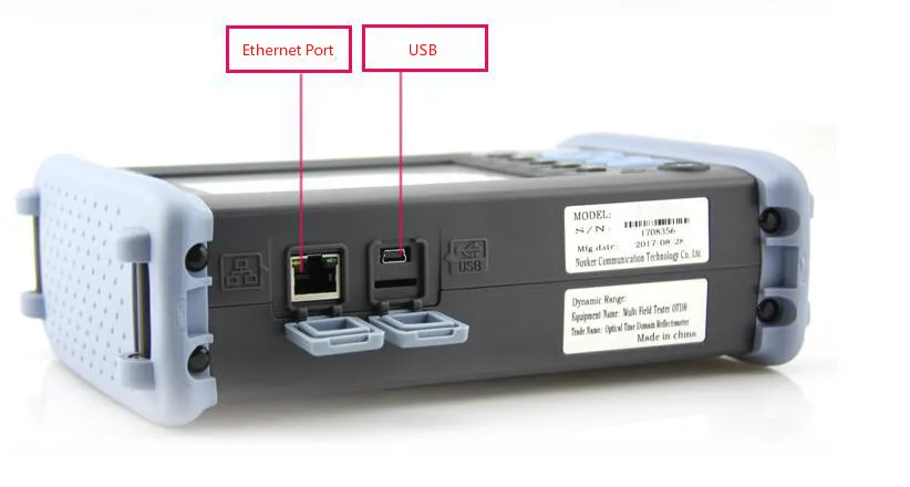 JW3302ET-S1 OTDR 35/33dB SM 1310/1550nm Оптический измеритель коэффициента отражения методом временных интервалов волоконно-оптический полный сенсорный экран OTDR