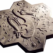 ABS пластиковые формы для бетонной тротуарной плитки бетон "Япония" для тротуарной штукатурки каменная плитка тротуарная плитка