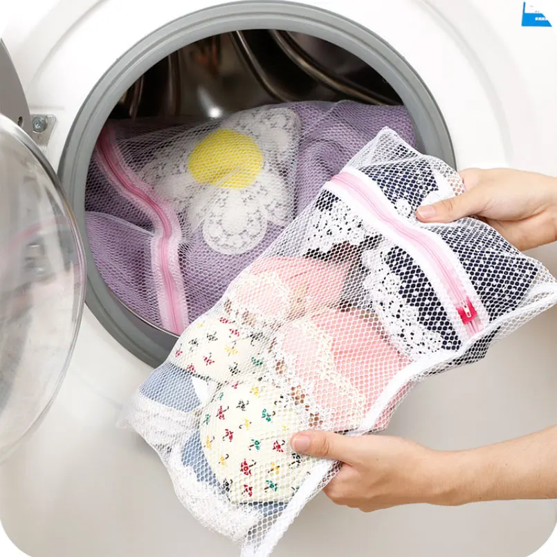 

Clothes Washing Machine Laundry Bra Lingerie Mesh Wash Bag Pouch