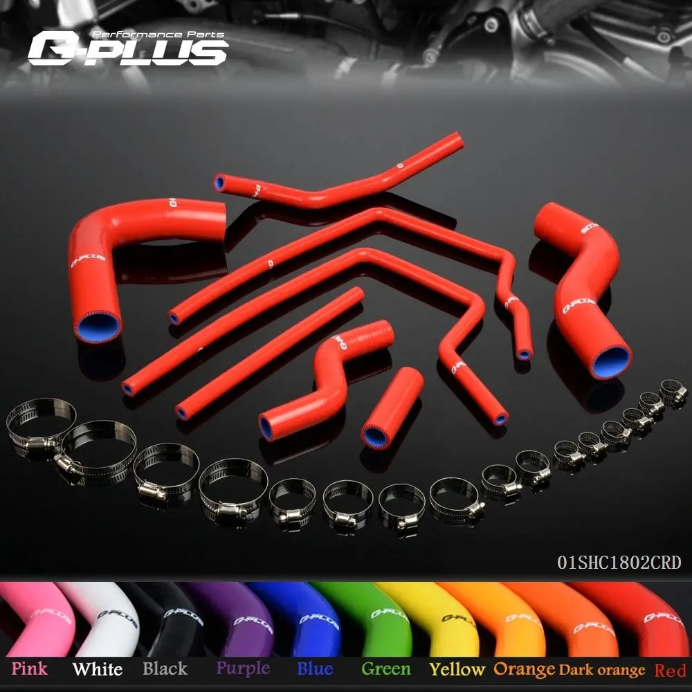 Silicone Radiator Coolant For Subaru Impreza GC8 GF8 STI EJ20 EJ25 WRX 96 00 97 98