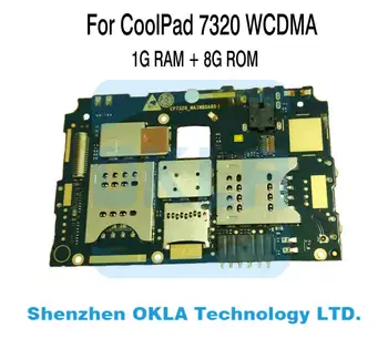 

1pcs Mother board For CoolPad 7320 Used Original Work Well WCDMA 1G RAM 8GB ROM Mainboard Motherboard Logic Board Replacement
