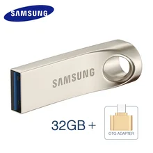 SAMSUNG BAR USB Flash Drive 32GB 64GB 128gb USB 3.0 Metal Pen Drive Pendrive Flash Memory Stick cle usb Storage Device U Disk