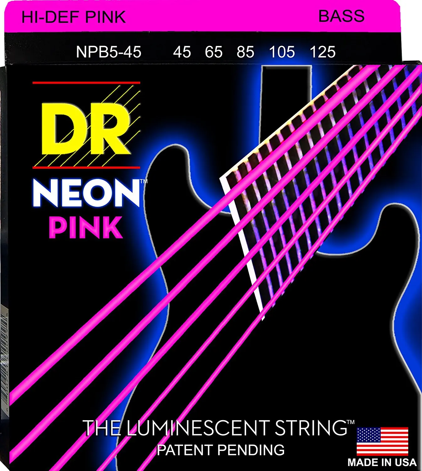 Cordas de Baixo Strings com 5 Multicolorido de 45-125 e 7 Cordas Médio Cores Disponíveis dr - Image 5