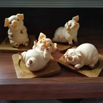

Home Decoration Cute Pig Craft Tea Tutor Gardening Creative Birthday Baby Gift