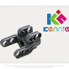 100 шт./лот Kennie "сделай сам", Мпц аксессуары блоки, совместимые с № 61904 Технология Запчасти темно-серый толкатель разъемы