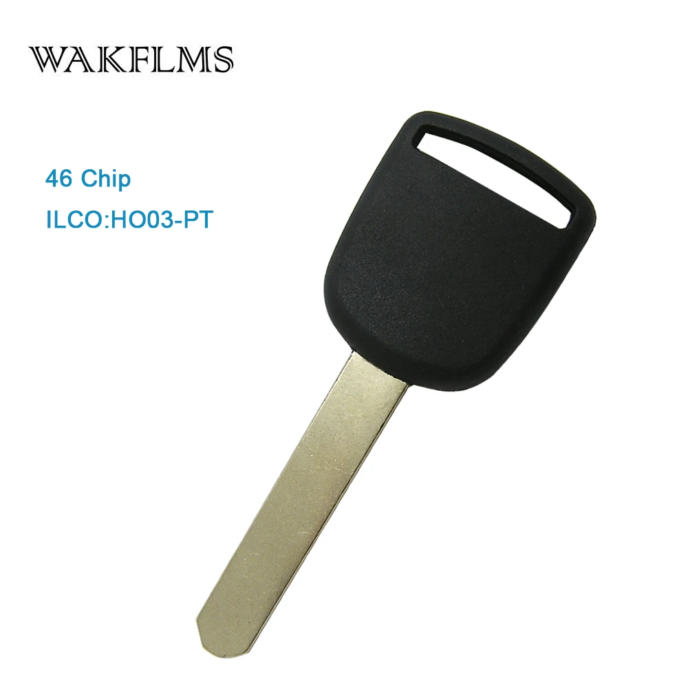

2 PCS New Transponder Key for Honda ID46 Chip Ignition ILCO:HO03-PT No Mark