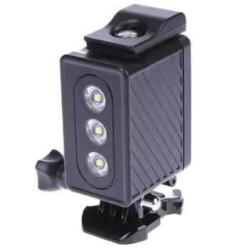 

Waterproof LED Flash Light Spot Lamp Supplement Fill In Light 3 Bright Levels for Diving Underwater for GoPro Hero Camera