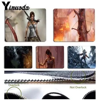 

Yinuoda Tomb Raider Computer Gaming Mousemats Small Gaming Mouse Pad Keyboard Pad
