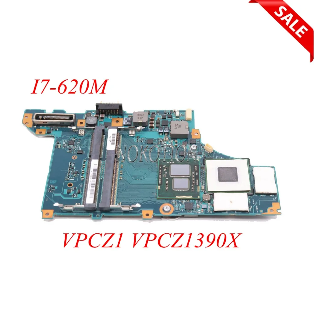 NOKOTION материнская плата для ноутбука Sony Vaio VPCZ1 VPCZ1390X A1754727A A1789397A MBX 206 DDR3 I7 620M CPU
