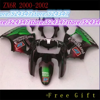 

HHot sales, movement of kawasaki NINJA NINJA fairing kit ZX6R 01 00 02 jet pale green sport bike cheap motorcycle at -Nn
