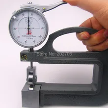 0-10 мм Толщиномер с роликовым вставки 0.01 мм непрерывное толщиномер