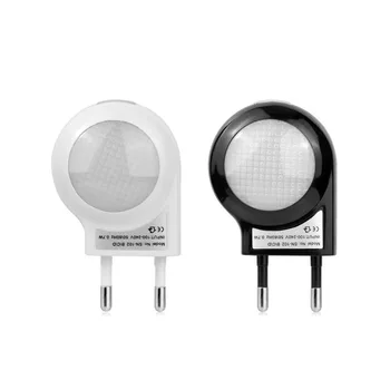 

Night Light Built In Light Sensor Control Auto On Off 220V LED Bulb EU Plug Children Baby Bed Nursing Lamp Security Lighting