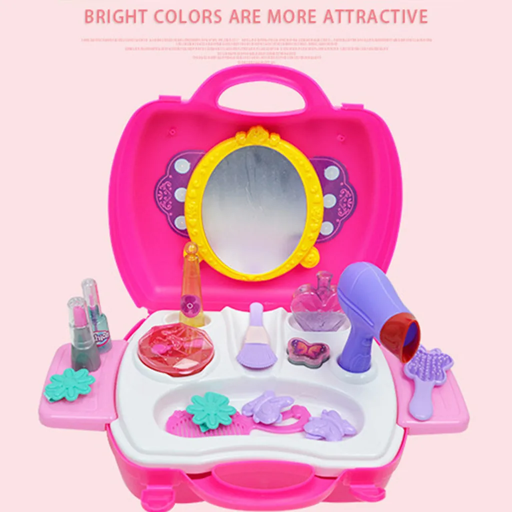 ماكياج أداة عدة مجموعات مجفف الشعر مستحضرات التجميل لعب للبنات الاطفال الأطفال الأثاث ماكياج أداة عدة مجموعات مجفف الشعر مستحضرات التجميل لعب للبنات الاطفال الأطفال الأثاث