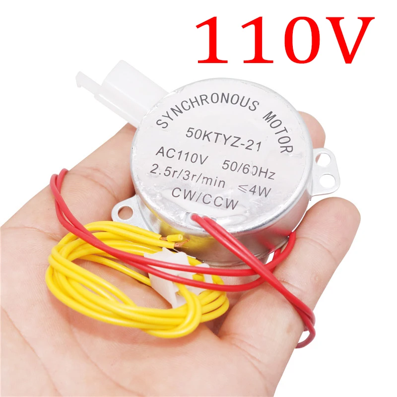 Инкубатор с синхронным мотором 10 шт. AC220V или AC110V 2 5/3r/мин CW/CCW 50KTYZ 21 автоматический
