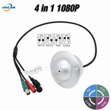 HQCAM Mini Dome Camera 2MP 1080P 4 IN 1 AHD/CVI/TVI/CVBS Camera Indoor Elevator Lift Security UFO Camera OSD DIP switch IMX323