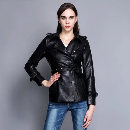 Popular Khaki Leather Jacket-Buy Cheap Khaki Leather