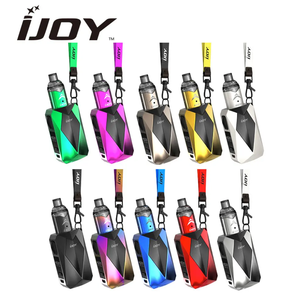 

New 1400mAh IJOY Diamond VPC Kit with & 2ml VPC Unipod Tank & 45W Max Output Side Refill Design Electronic Cigarette Starter Kit