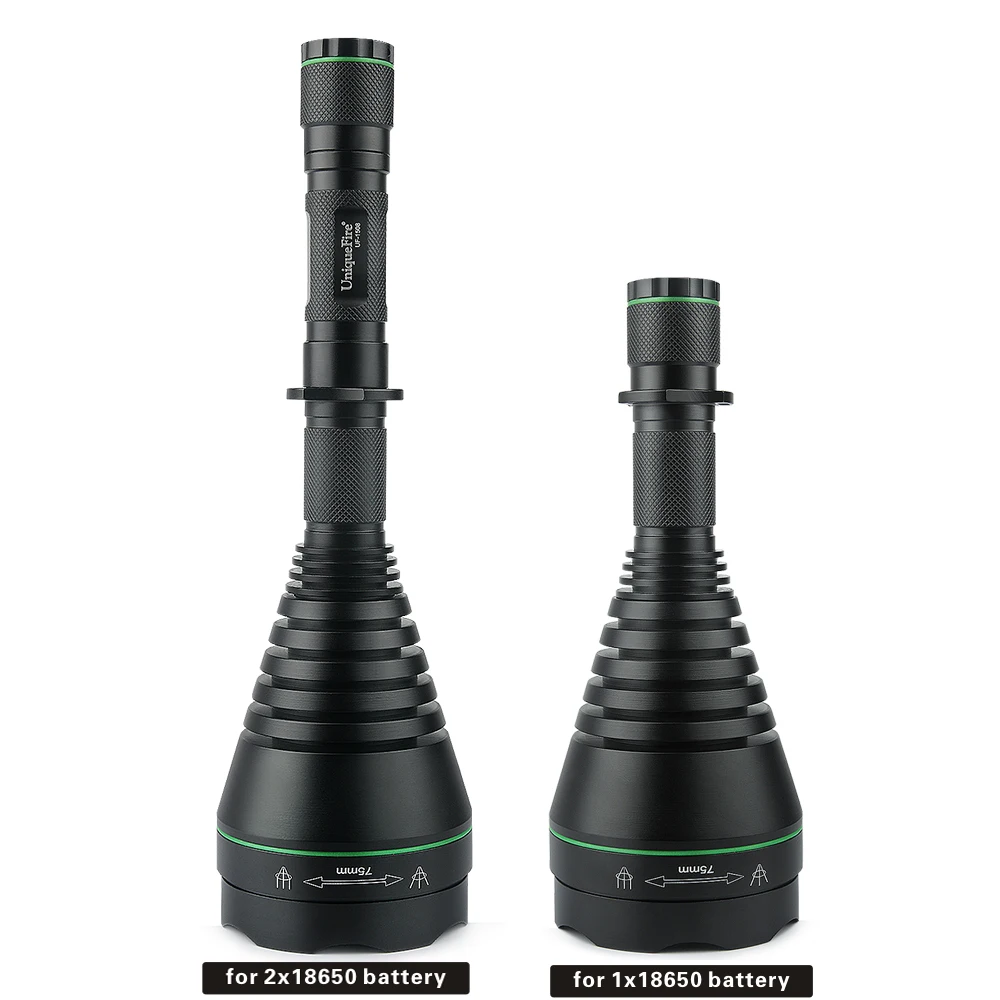 UniqueFire мощный ИК охотничий фонарик UF 1508 T75 850nm светодиодный масштабируемый