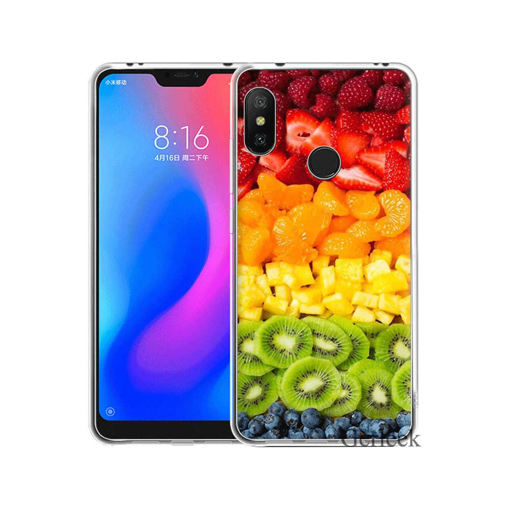 Desxz арбуз Клубника Лимон чехол для телефона Redmi 3 S 4 4A 4X5 5A 6 6A S2 Pro премьер плюс