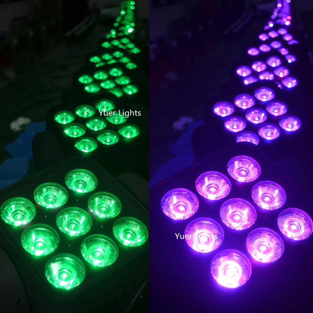 Caixa do Pacote para 9x12 Matriz de Led Feixe de Luz Conduziu a Lâmpada para Casa 8 Pçs e lote Flightcase & w Rgbw Moving Head Discoteca Palco dj Discoteca 8 Efeito de Iluminação de palco