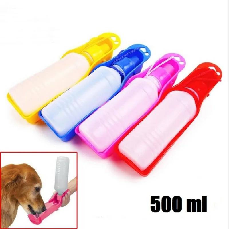 Hot Sale Portable Pet Cat Dog Feeding Water Bottle Pet Water Bottle For