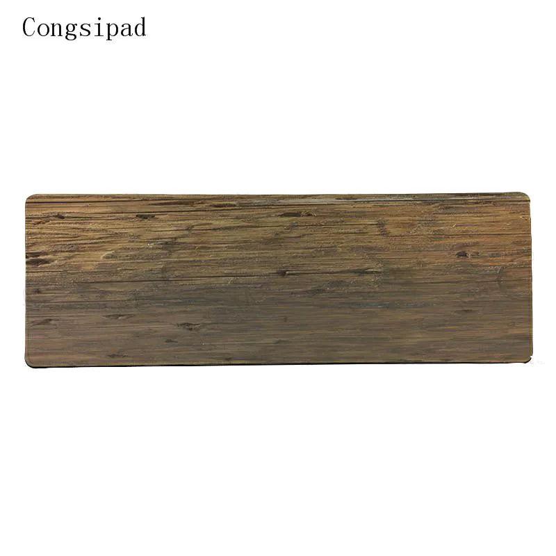 Congsipad текстура дерево удобный коврик для мыши игровой размер 30x60 см и 30x90 игровые