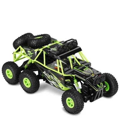 Новое поступление шесть колес bigfoot rc внедорожный автомобиль 18628 2 4G 4WD 1:18 пульт