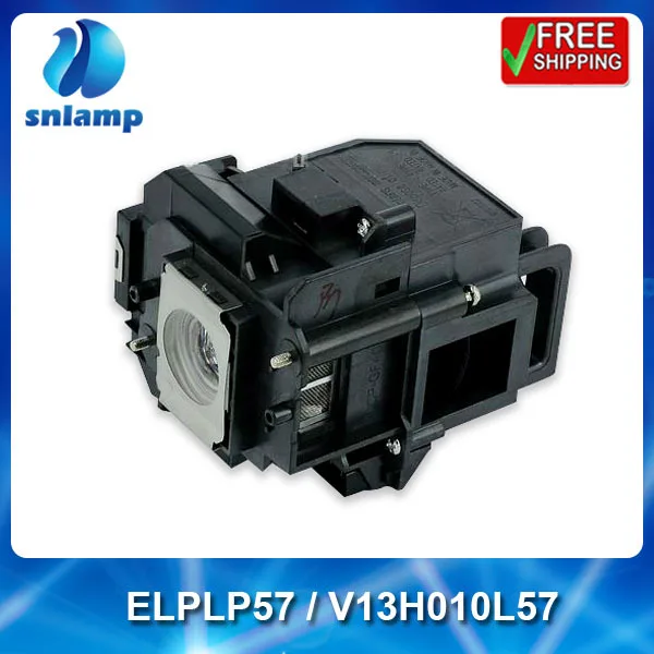 

Snlamp replacement compatible ELPLP57 V13H010L57 projector bulb lamp for EB-440W EB-450W EB-450Wi EB-460 EB-460i