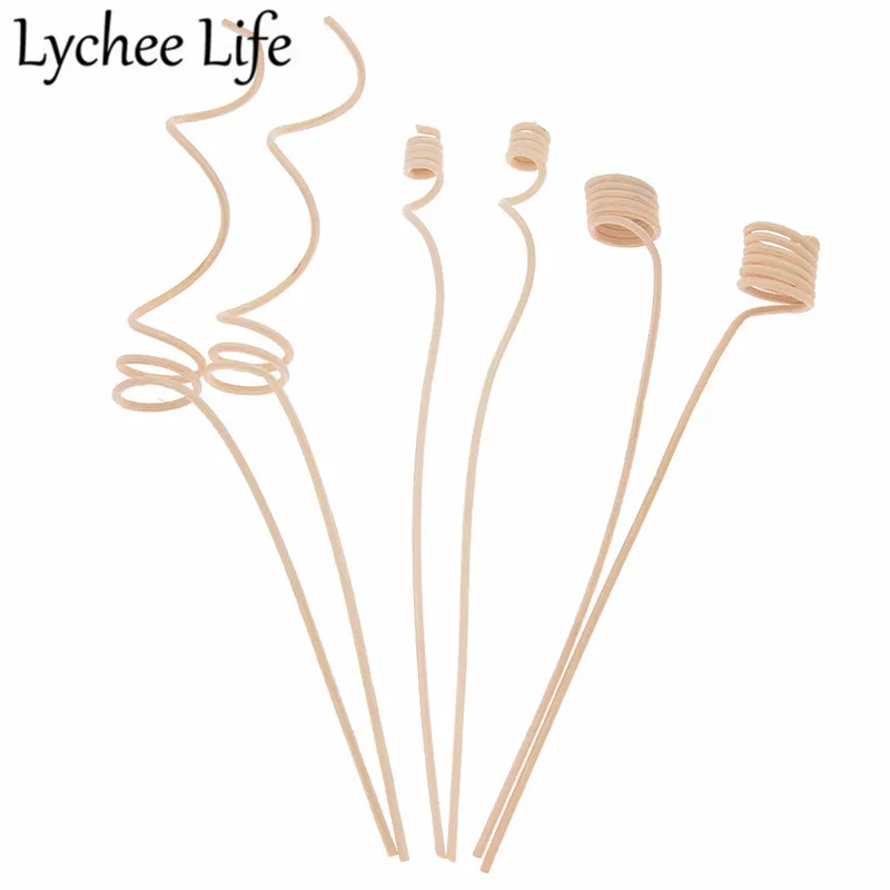 10pcs Reed Diffuser Replacement Stick Wood Rattan Reeds Through Flowers Diffusers Accessories Modern DIY Home Decor