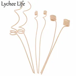 10pcs Reed Diffuser Replacement Stick Wood Rattan Reeds Through Flowers Diffusers Accessories Modern DIY Home Decor
