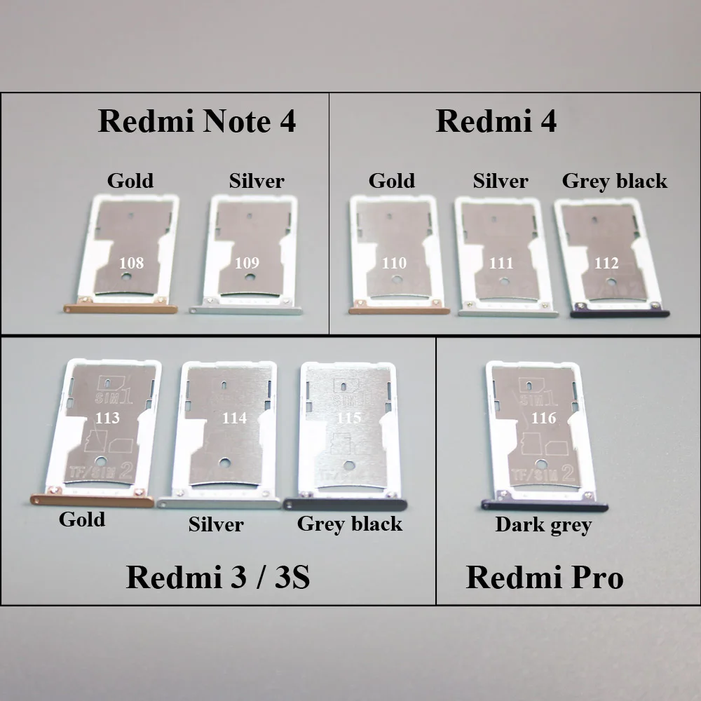 1pcs For Redmi Pro Redmi 3 3s Redmi 4 Note 4 Nano Sim Micro Sim