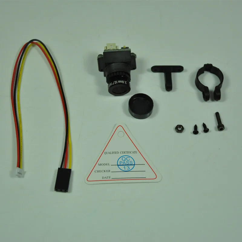 High Definition 1000TVL Mini Super Light FPV CMOS Camera Lens With With Angle Adjustable Holder
