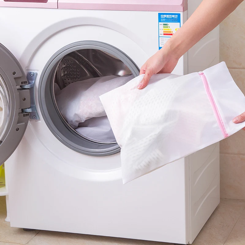 

MeyJig 3Pcs Mesh Laundry Bags Clothing Wash Bag Washing Machine Clothes Bra Socks Underwear Lingerie Protection Net Storage Bag
