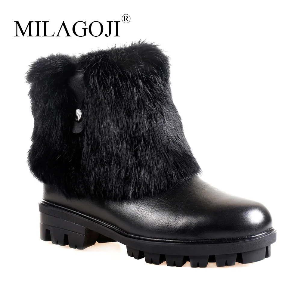suede boots in snow