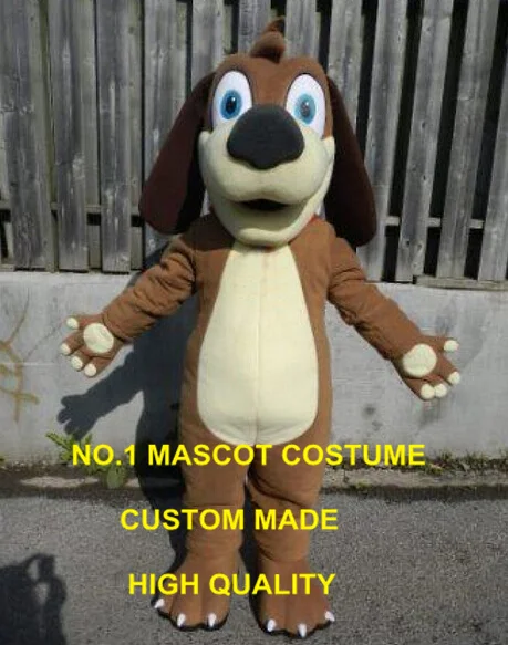 

Brown Puppy Dog Mascot Costume custommizable Cartoon Dog Theme Anime Costume Costumes Carnival Fancy Dress Kits 2421