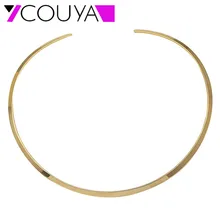 collares винтажная мода Чокер-ожерелье в стиле панк стиль желтое золото цвет ожерелье s для женщин леди подарок на день Святого Валентина