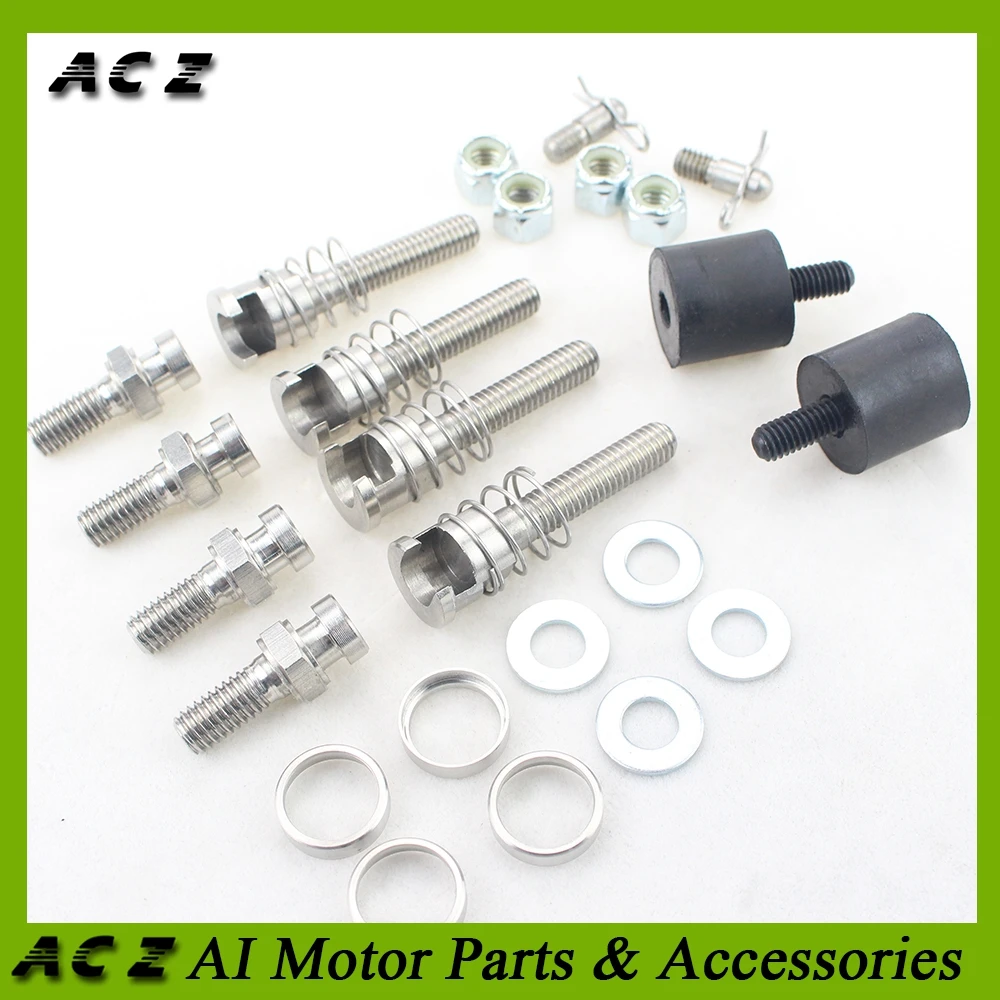 

ACZ Motorcycle Detach Saddle Bag Suspension Mounting Kit Bracket Hardware Bolts Screws For Harley Softail Family 2003-2016