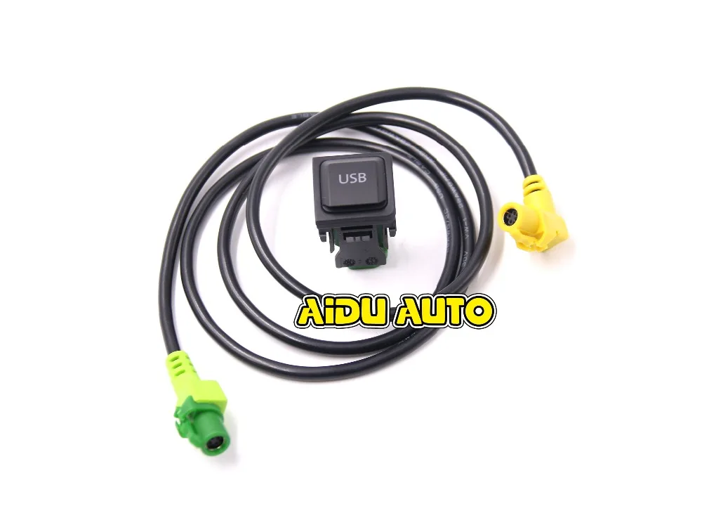 

FOR VW RCD510 GOLF 5/6 SCIROCCO JETTA MK6 USB INPUT KIT USB CONNECTOR SURFACE 5KD 035 726 A