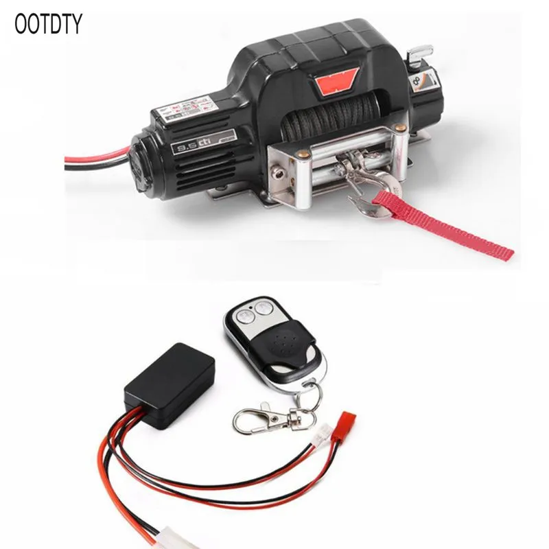

Winch Wireless Remote Control Receiver For 1/10 SCX10 Traxxas Hsp RC Crawler Car