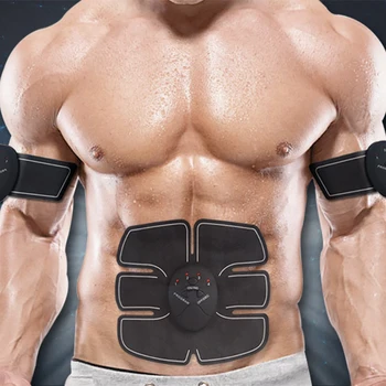 

New Abdominal Arm Buttock Hip EMS Trainer Muscle Stimulator ABS Fitness Shaping Massager Electric Body Slimming Equipment Unisex
