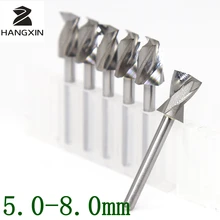 5.0-8.0mm Metalworking Center Drilling Tungsten Carbide PCB Drill CNC Router Wooden Cutter 10PCS Set Drill Bit Machine Accessori цена 5.0-8.0mm Metalworking Center Drilling Tungsten Carbide PCB Drill CNC Router Wooden Cutter 10PCS Set Drill Bit Machine Accessori цены онлайн