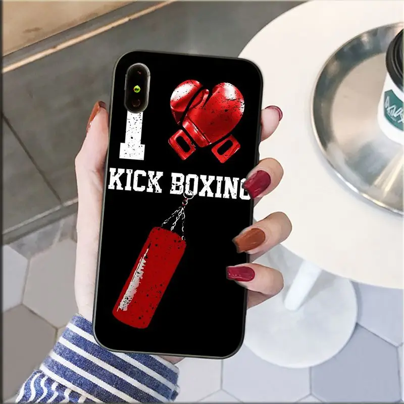 Cartoon Boxing Girl Gloves