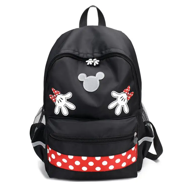 Детский Школьный рюкзак с Микки, милый детский рюкзак с Минни, рюкзак в детский сад, рюкзак Mochila Infantil, детская большая сумка