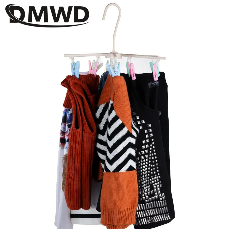 Foldable Timed Dryer Portable Clothes Drying Machine Cyclic heating Stainless steel Hangers Fleam Retardant Overheat protection 6