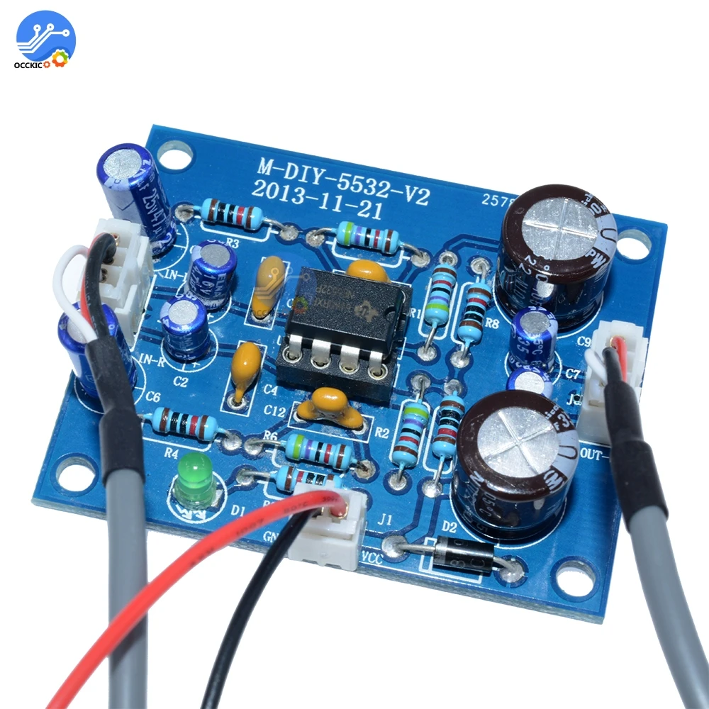 NE5532 OP AMP стерео усилитель доска Аудио Hi Fi модуль усилителя громкоговорителя