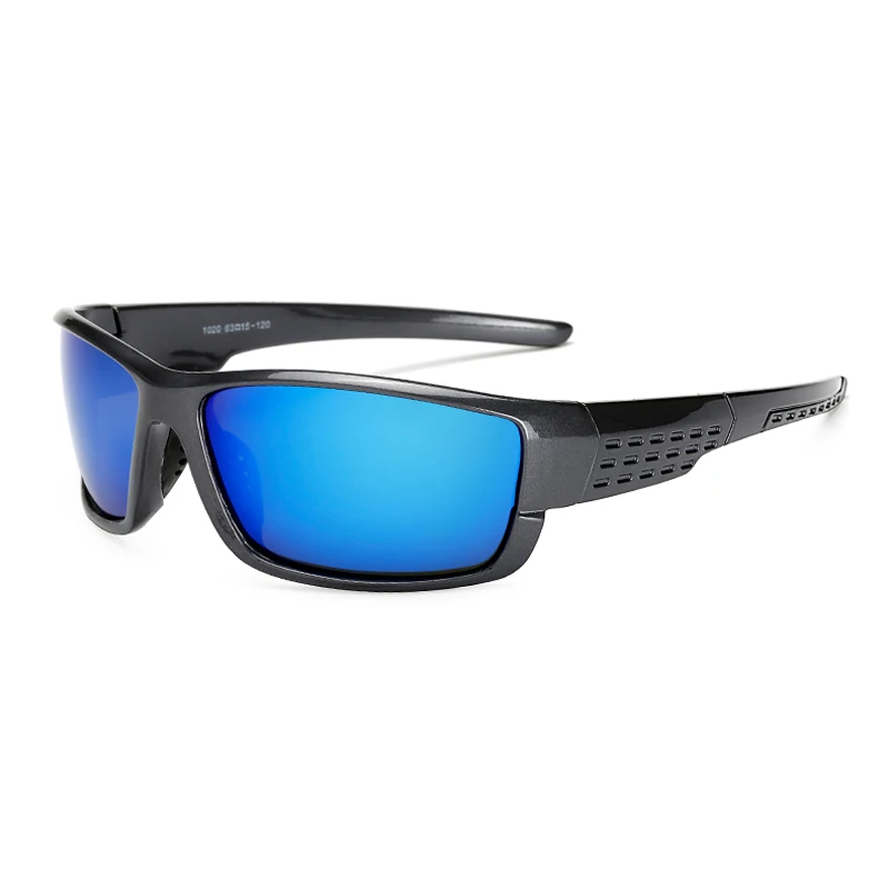 Поляризованные спортивные солнцезащитный очки поляризованные солнцезащитные очки ветрозащитный зеркало очки UV400 солнцезащитные очки для мужчин для женщин де золь - Цвет линз: KP1020-C4