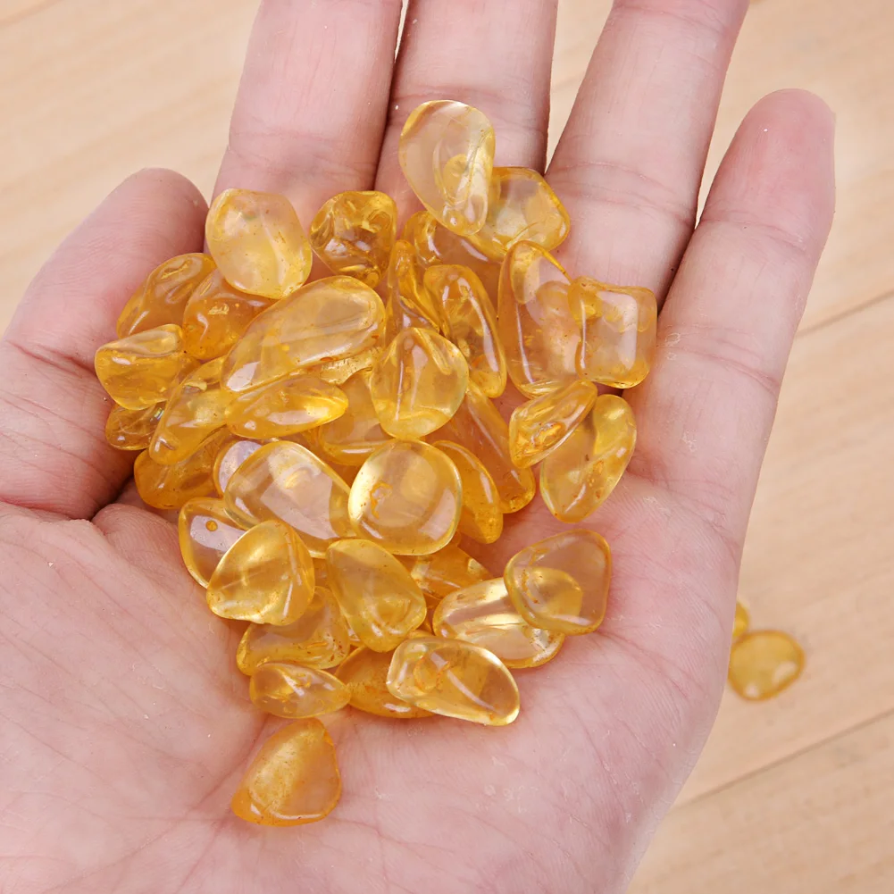 

Natural Crystal Stones 10-20mm Gold Citrine Irregular Gravel Shape Beads for Jewelry Making DIY Bracelet Necklace