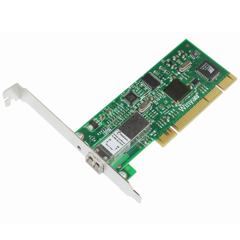 Winyao WY559FX PCI 32Bit 100FX SFF LC (1310 нм 10 км) настольный сетевой адаптер для Ethernet 82559 100 Мбит/с
