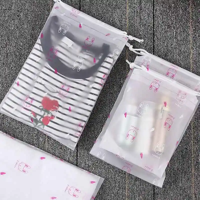 Transparent Animal EVA Drawstring Bag Travel Accessories Storage Travel Portable For Cloth Women Waterproof Luggage Packing Case Transparent Animal EVA Drawstring Bag Travel Accessories Storage Travel Portable For Cloth Women Waterproof Luggage Packing Case