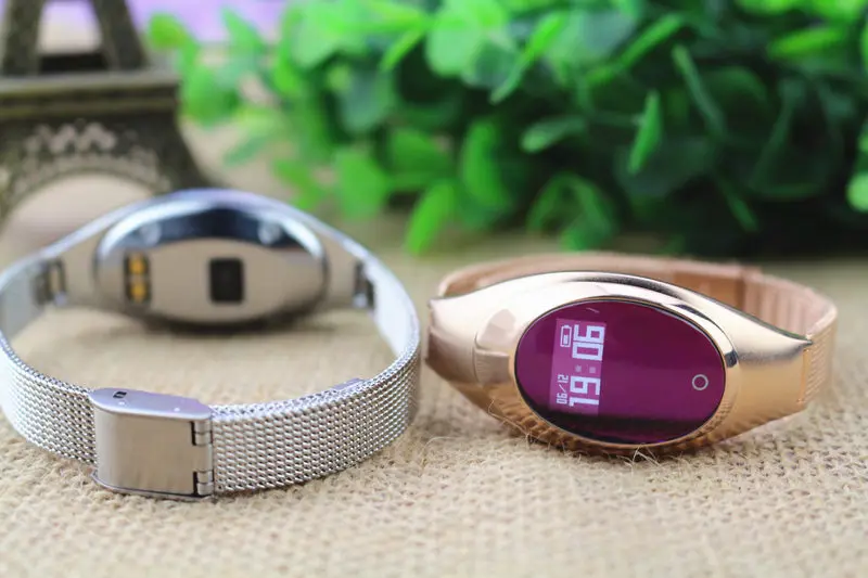 SMARCENT Women Fashion Smart Watch With Blood Pressure Heart Rate Monitor Pedometer Fitness Tracker Wristband For Android IOS